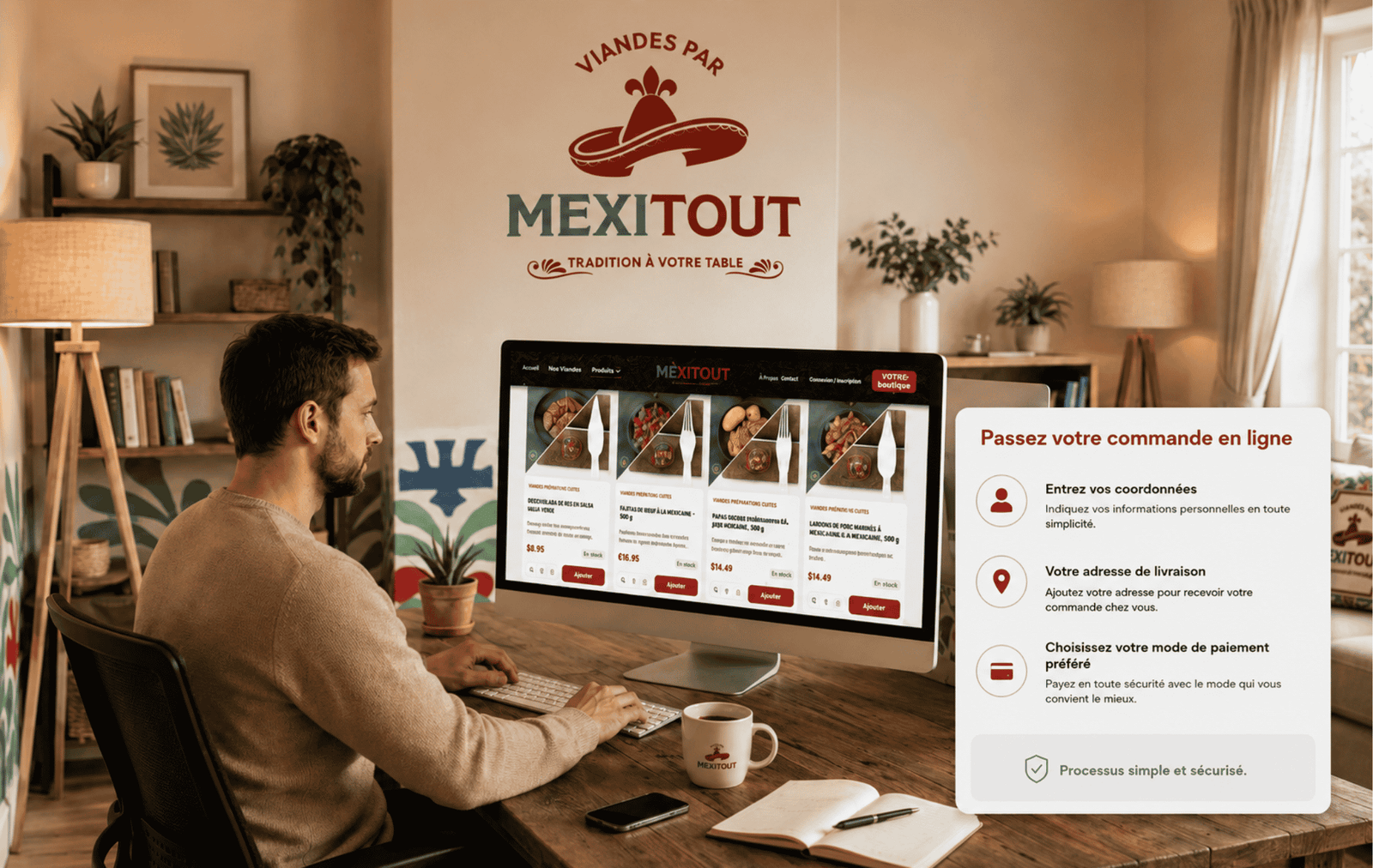 Passez votre commande de viandes mexicaines en ligne